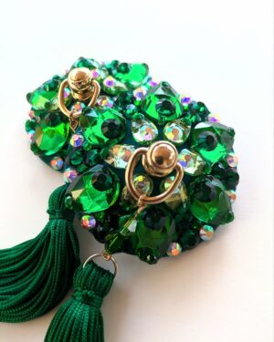 Cache-tétons Boudoir vert