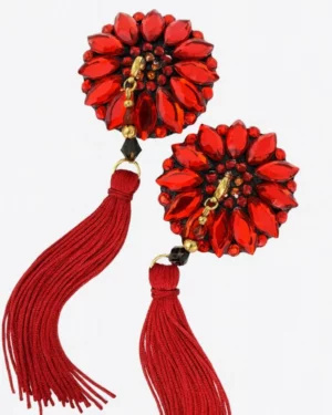 Cache-tétons Boudoir rouge