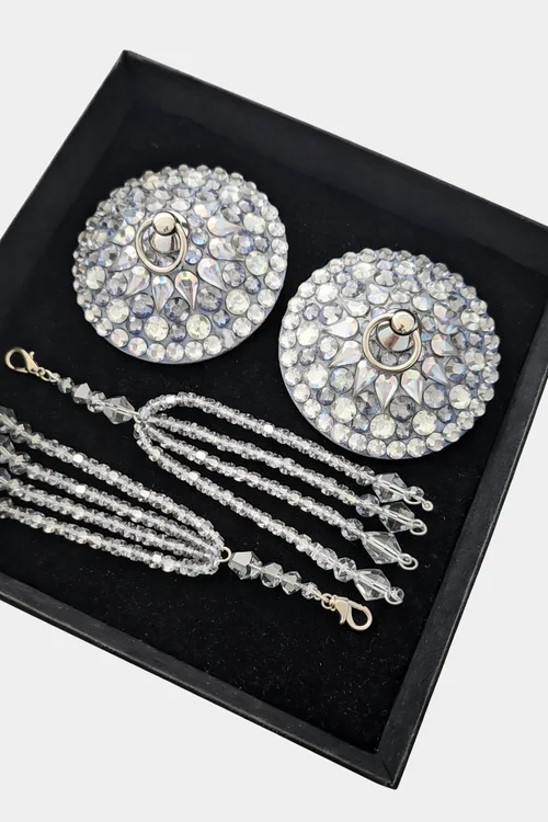 Nippies pearls silver