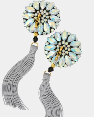 Cache-tétons Boudoir argenté