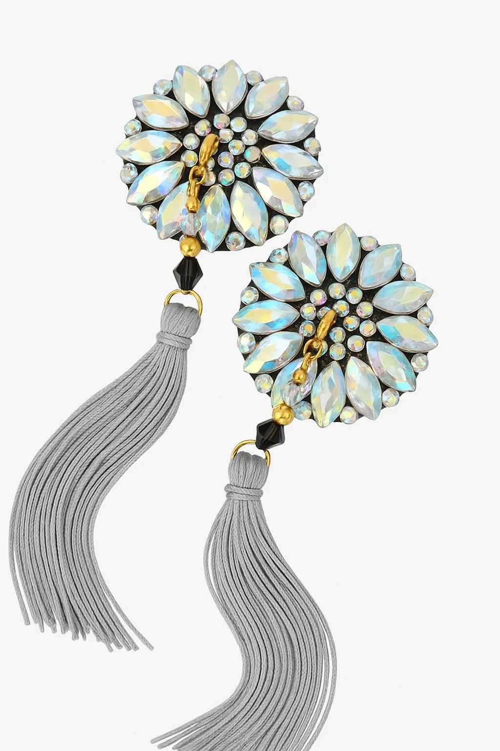 Cache-tétons Boudoir argenté