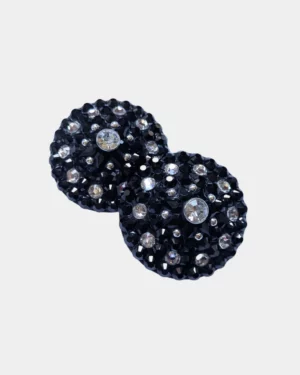 Cache-tétons pole dance noir