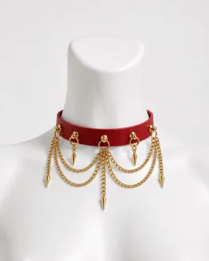 Collier Lilith rouge