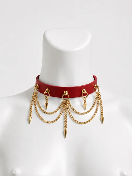 Collier Lilith rouge